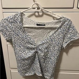 Brandy Melville Cropped Shirt